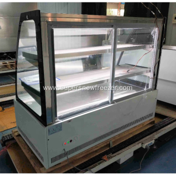 Multifunction meat display freezer